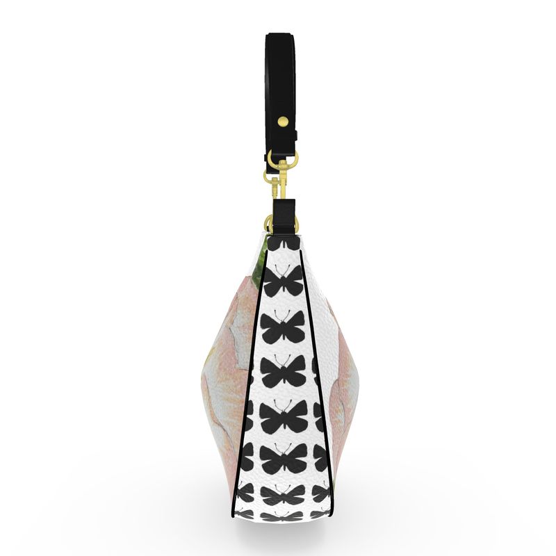 The Ethel — Camellia & Bee Curve Hobo Bag