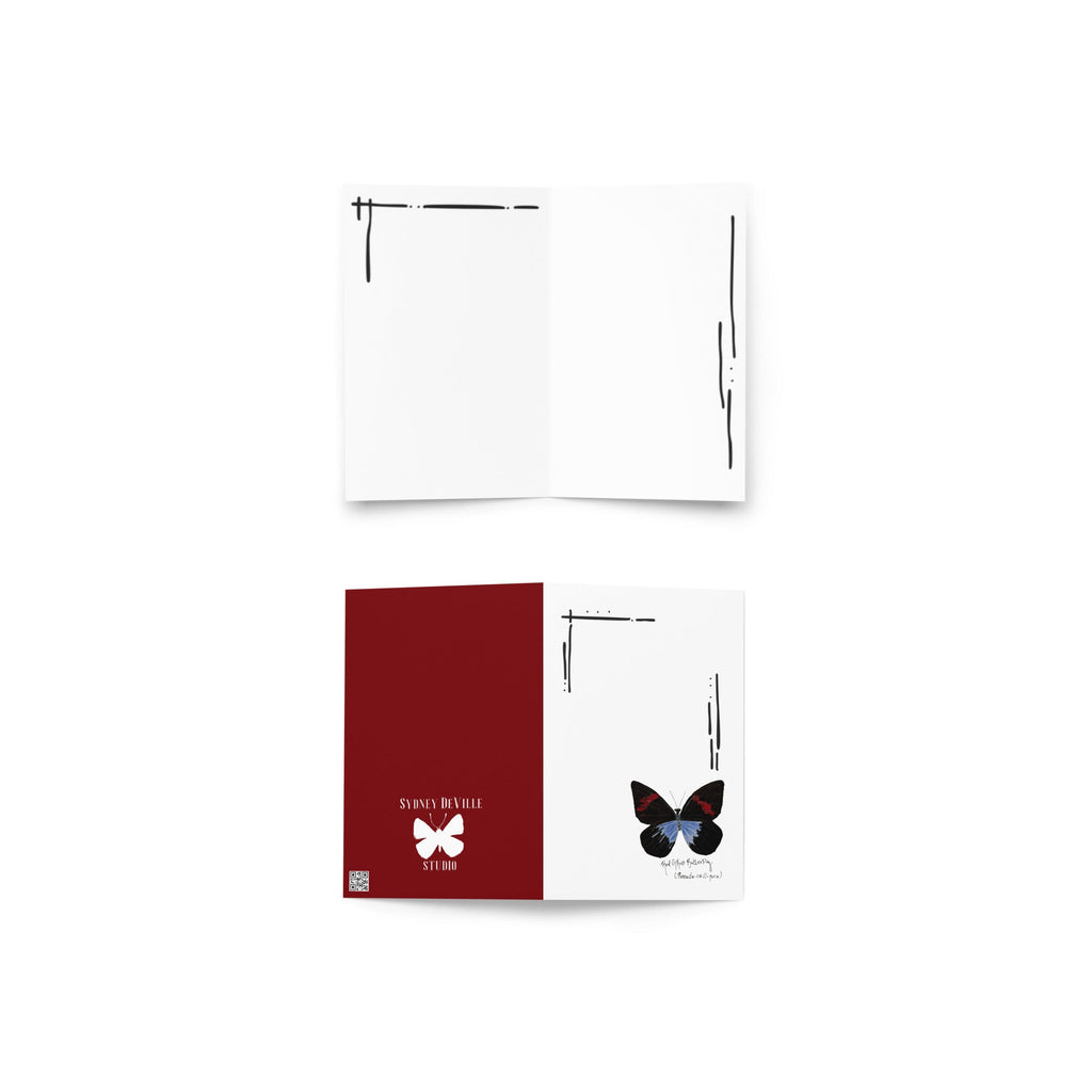 Mariposas del Perú greeting card set — 4x6 front