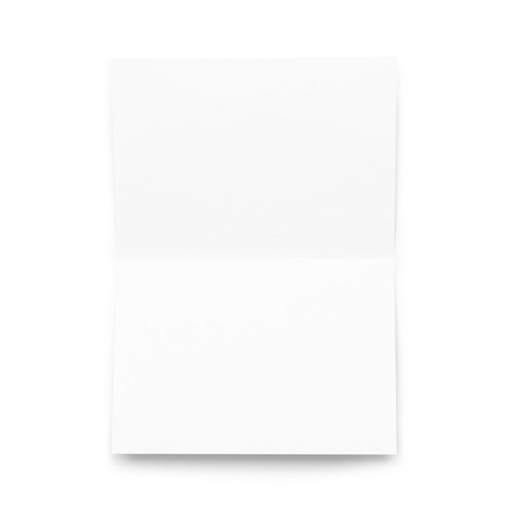 The Pelican State greeting card inside — Sydney DeVille Studio logo